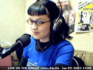 University radio interview