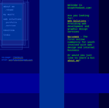 StephTheGeek.com: 2000