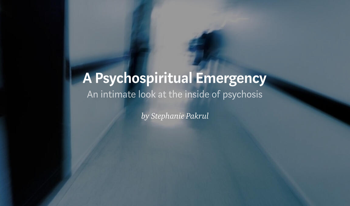 A Psychospiritual Emergency essay cover
